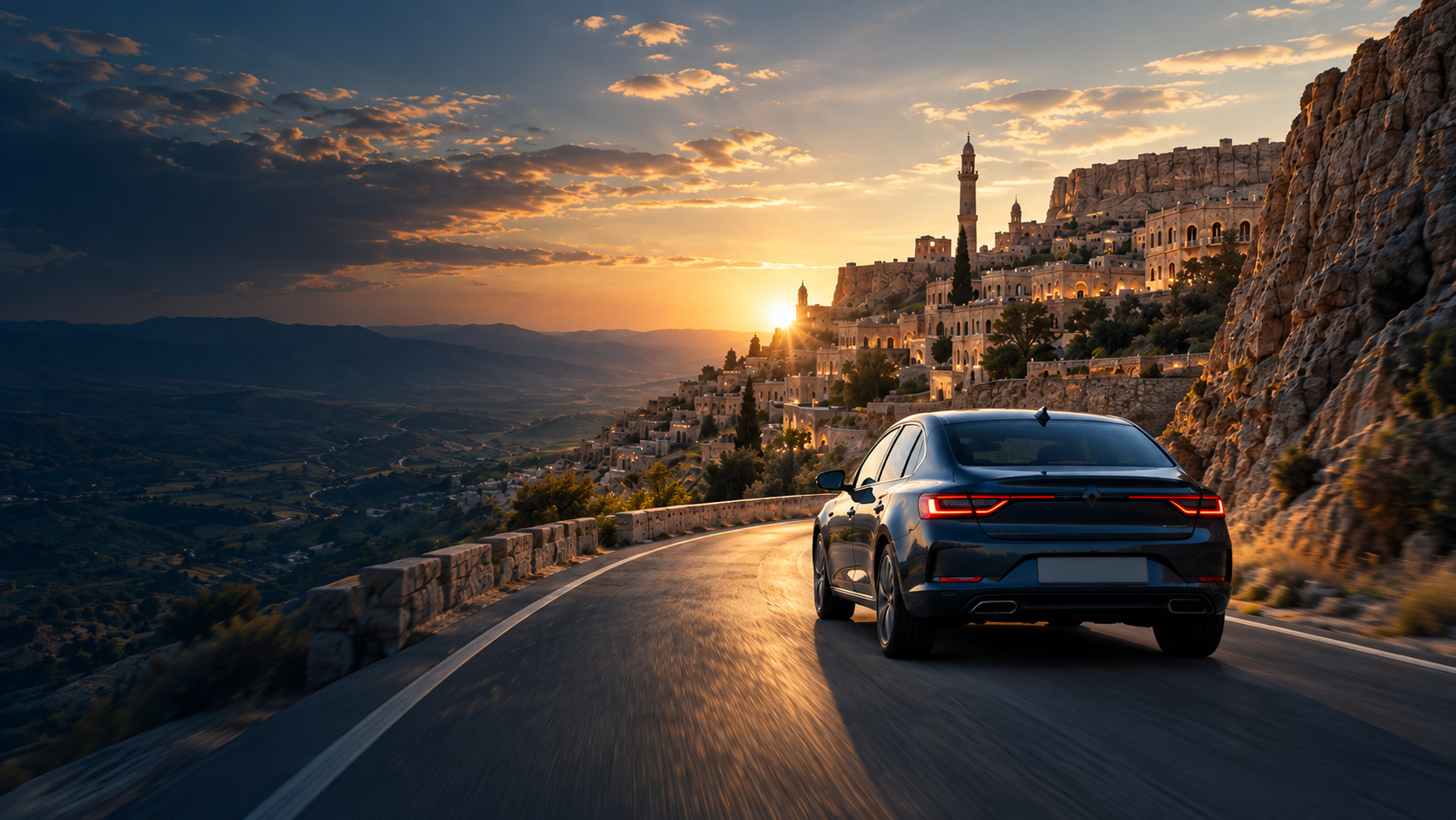 Mardin yollarında Söz1 Rent A Car
