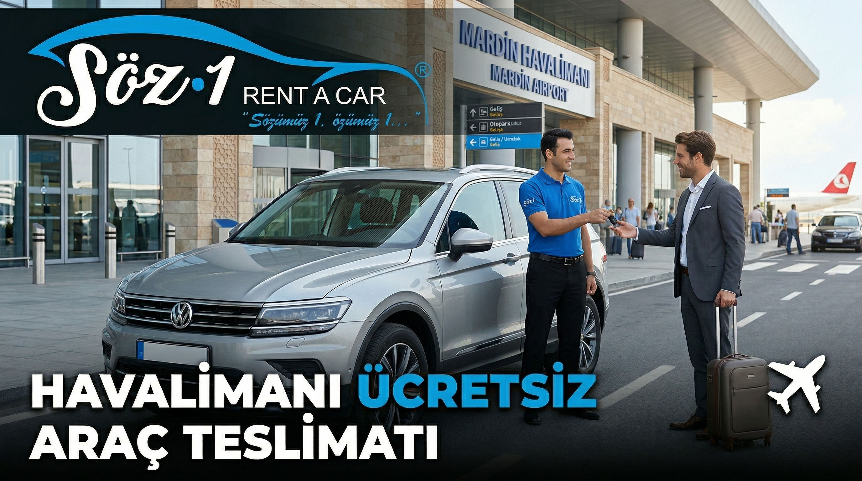Mardin Havalimanı Araç Kiralama, Mardin Airport Araç Kiralama, Ücretsiz Araç Teslimatı